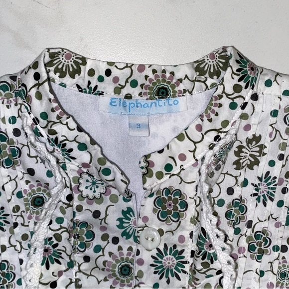 Elaphantino Floral Peasant Dress - Picture 6 of 8